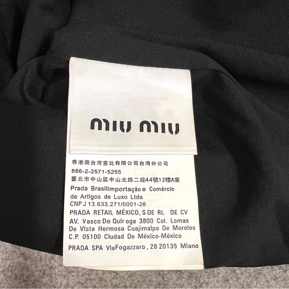 ✈️Sold! Miumiu Sequin Black and White Dress - Picture 14 of 14